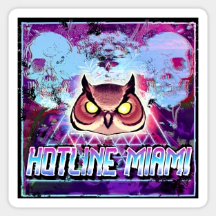 Vaporwave Miami Sticker